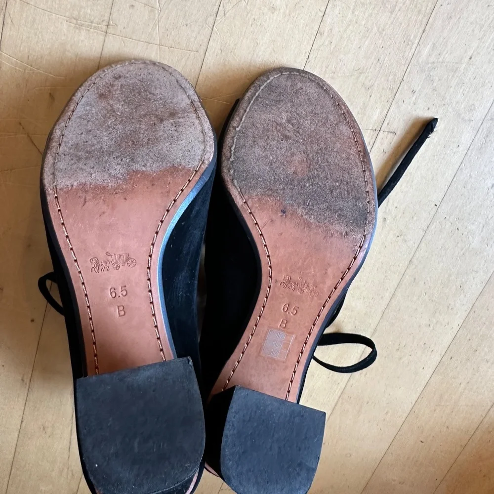 Coach Priscilla Lux Suede Lace Up sandal, 6.5 GD1156 - Picture 7 of 7
